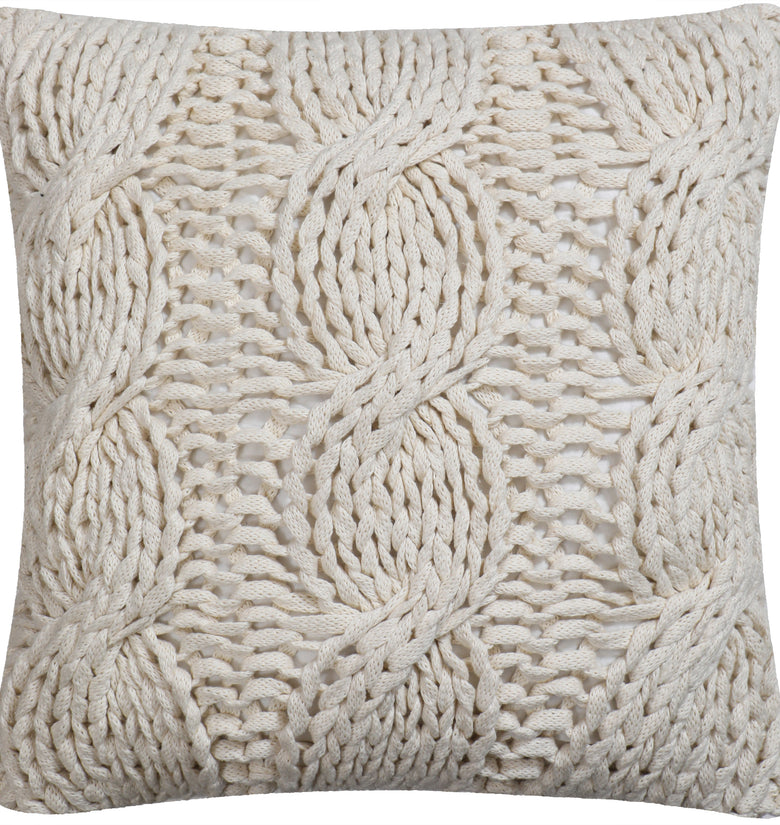 Knitted Cushion  Cover