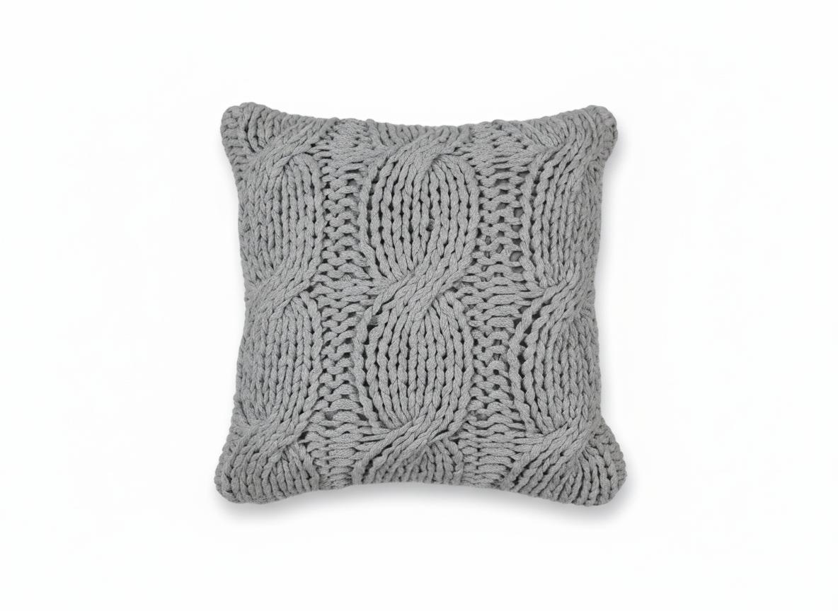 Knitted Cushion  Cover