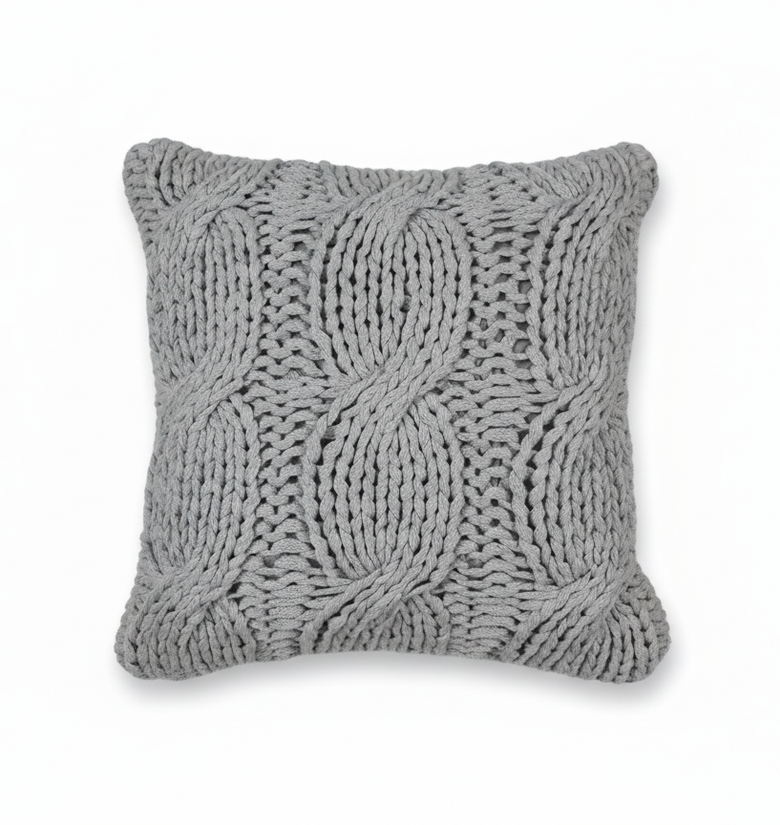 Knitted Cushion  Cover