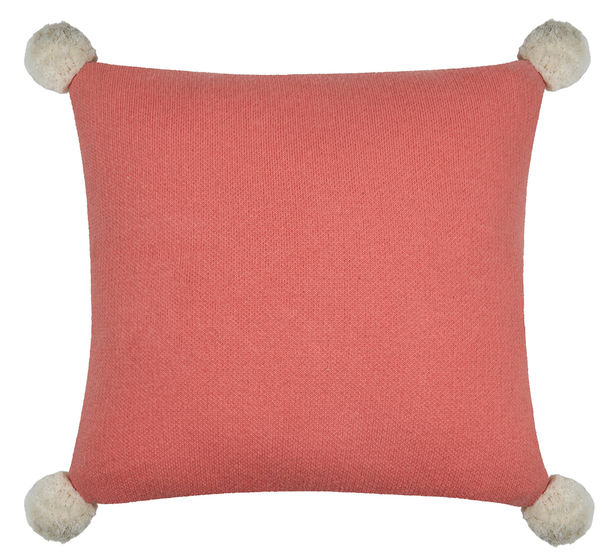 Pomme Cotton Knitted Cushion Cover with Shy Pears