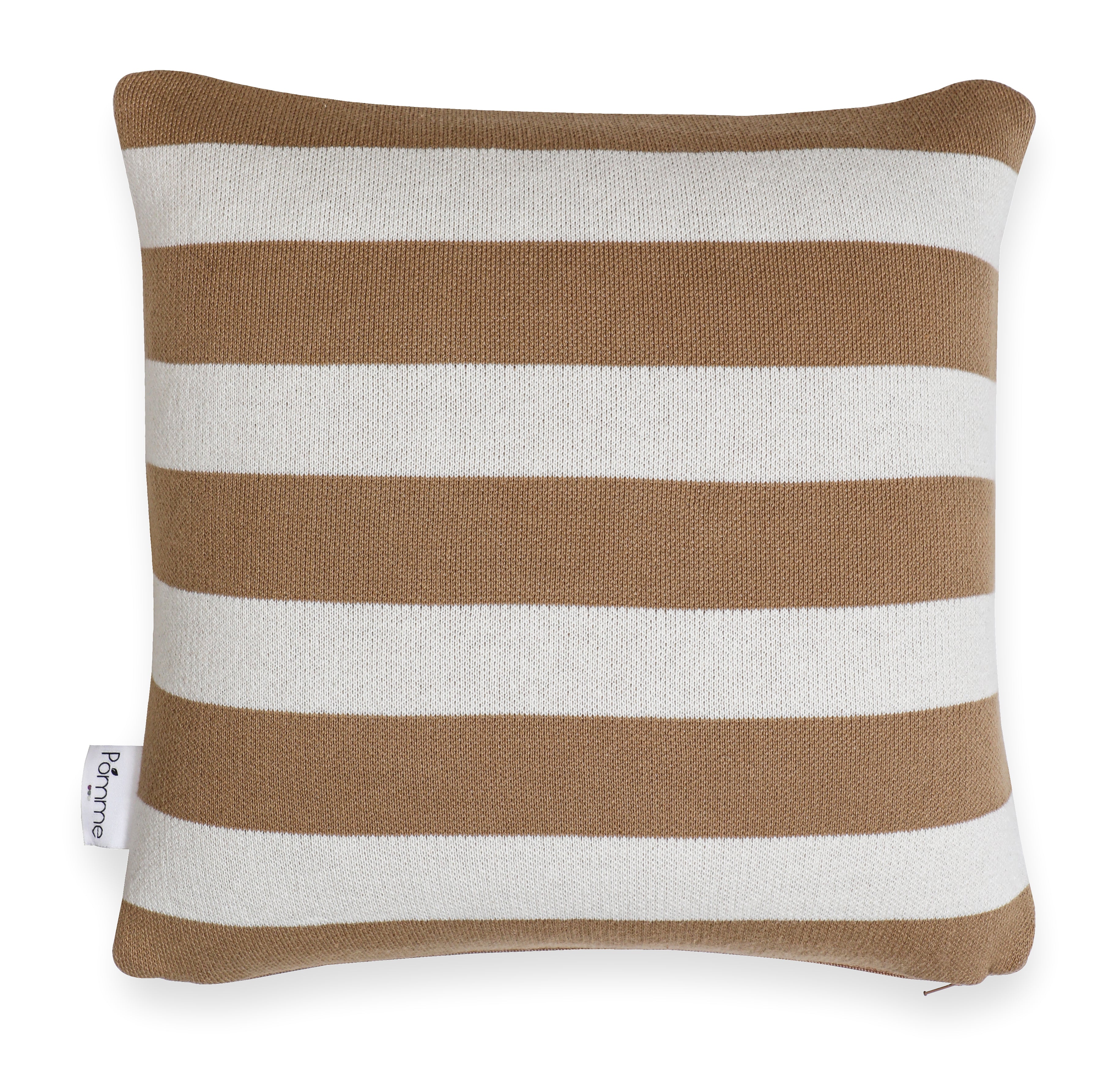 Kids Cushion Cover With Cute Giraffe Pattern Ivory Tanin