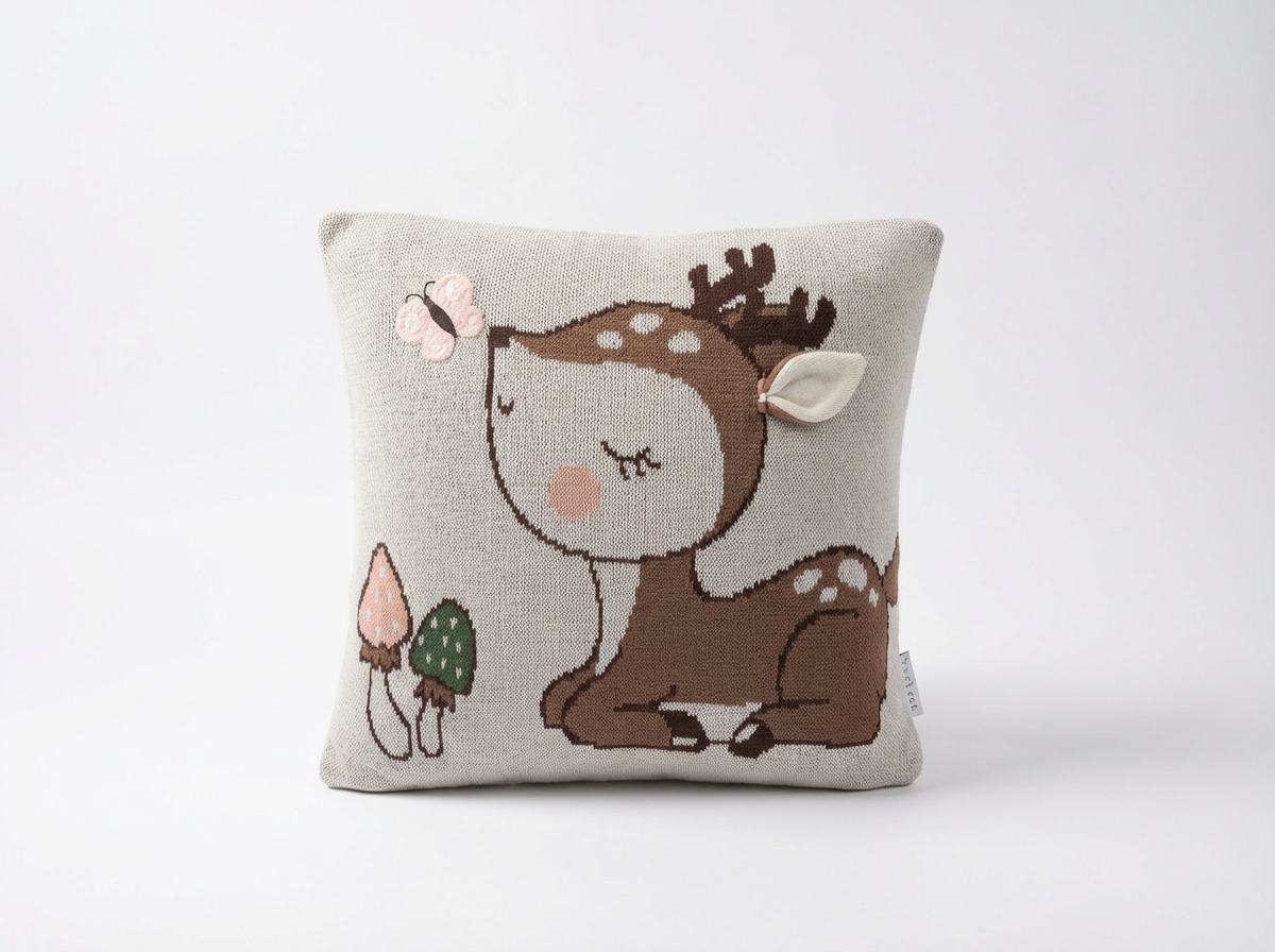 Knitted Cushion  Cover