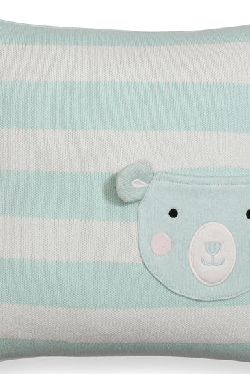 Kids Cushion Cover With Cute Bear Pattern