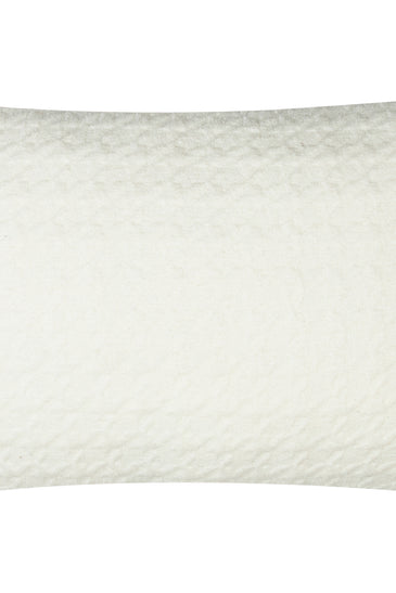 Kids Cushion Cover With Cute Quilt Elephant Pattern Ivory Grey Pink