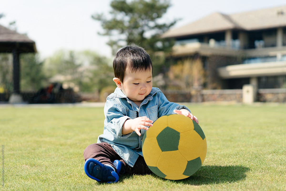 Knitted Ball Soft Toy