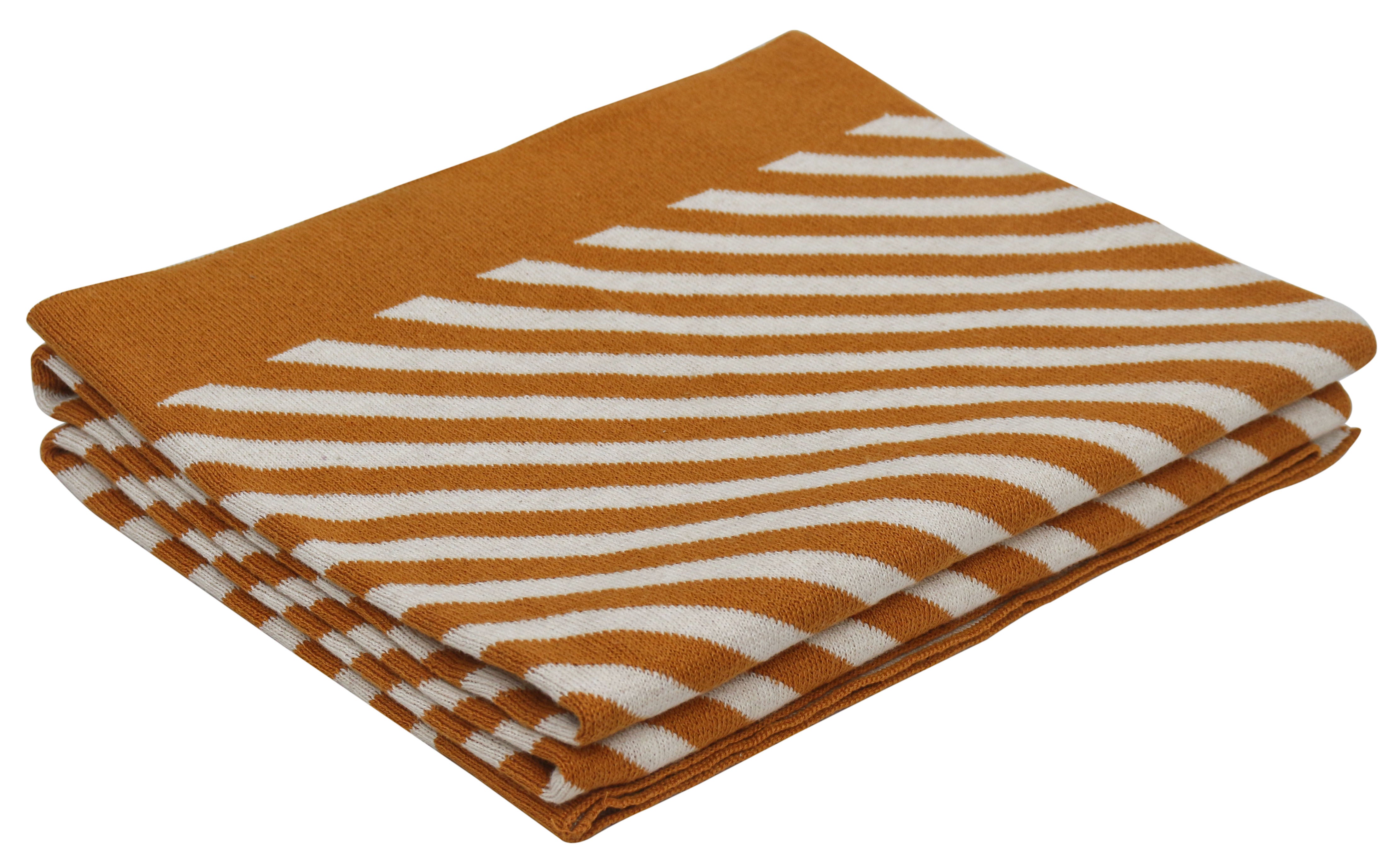 Kids Blanket With Cute Stripe Texture Pattern