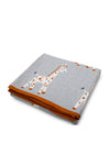 Giraffe Pattern Knitted Baby Blanket