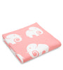 Elephant Pattern Knitted Baby Blanket