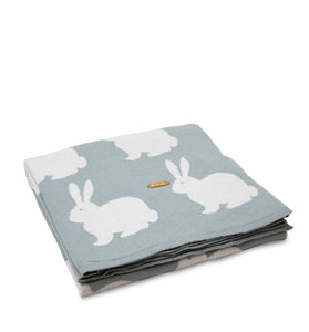 Rabbit Knitted Baby Blanket