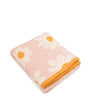 Flower Pattern Knitted Baby Blanket