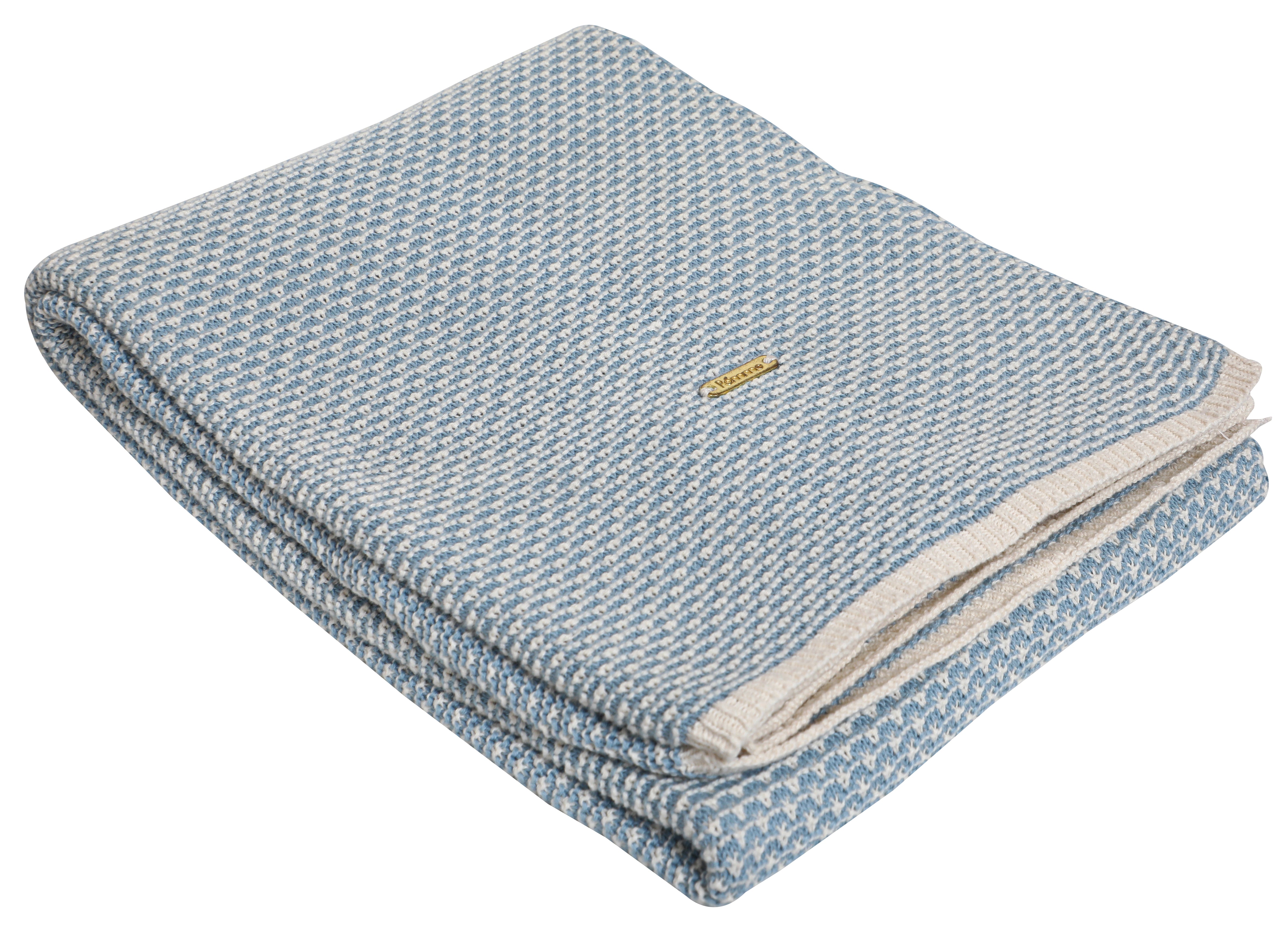 Kids Blanket With Texture Knit  Pattern