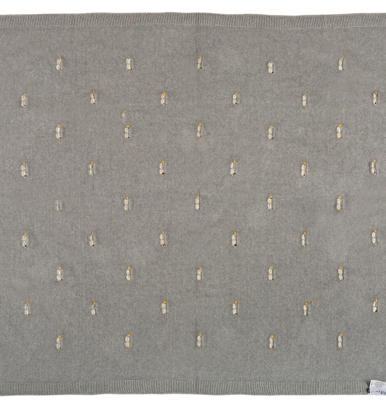 Kids Blanket With Cute Bee Pattern