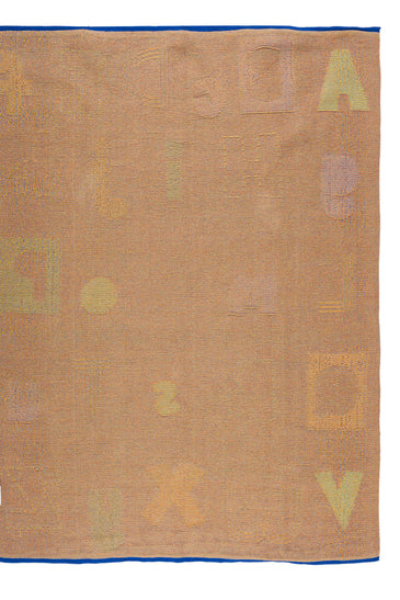 Kids Blanket With Cute Alphabet Pattern