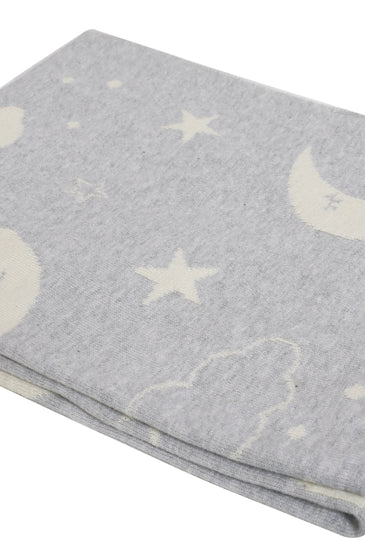 Kids Blanket With Cute Galaxy Pattern