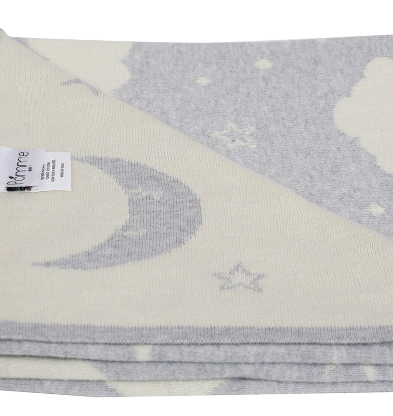 Kids Blanket With Cute Galaxy Pattern