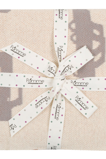 Kids Blanket With Cute Car Pattern