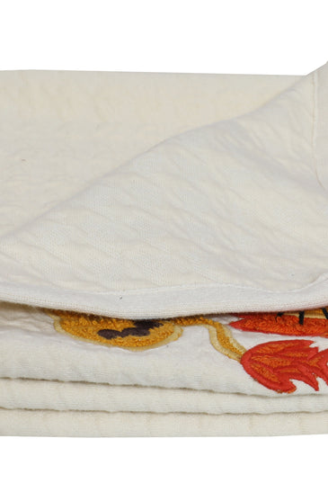 Kids Blanket Houndstooth quilted with Lion Pattern