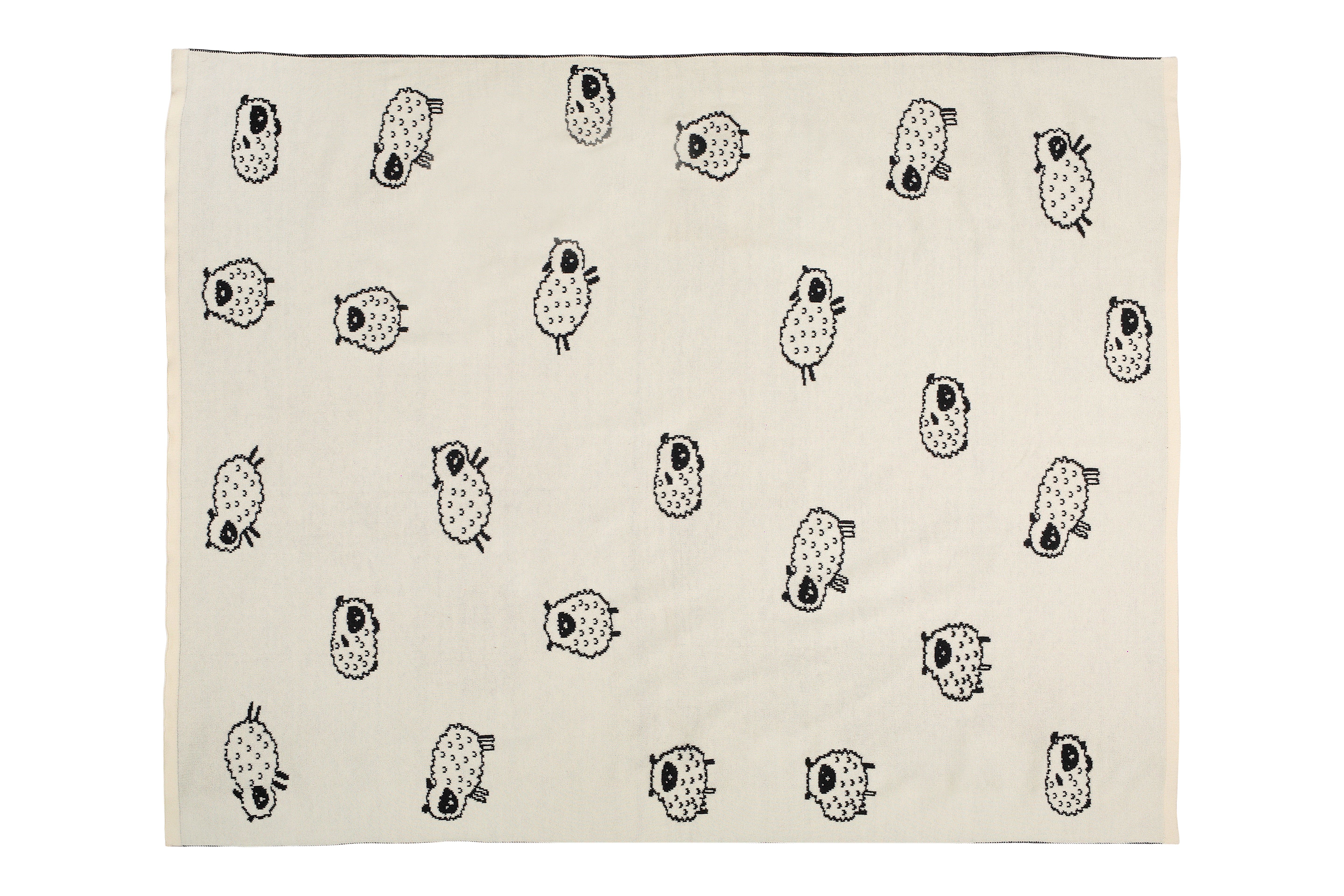Kids Blanket With Cute Sheep Pattern