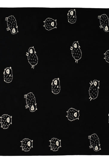 Kids Blanket With Cute Sheep Pattern