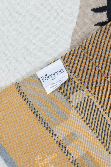 Kids Blanket With Cute Safari Pattern