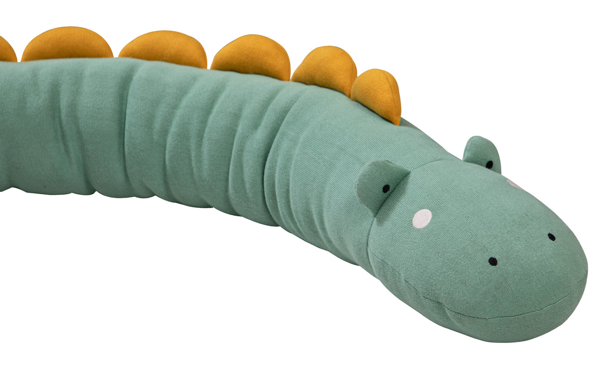 Pomme Knitted Dino Bed Bumper