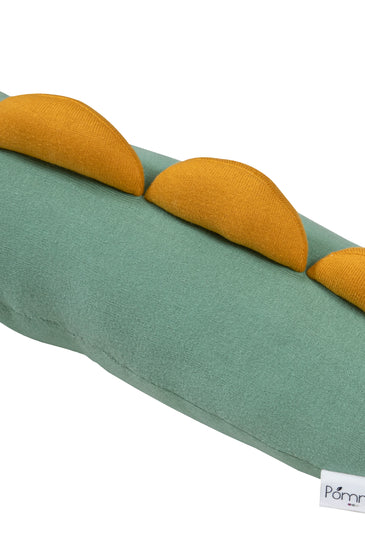 Knitted Dino BED BUMPER