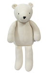 Knitted Soft Toy Ivory Bear