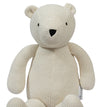 Knitted Soft Toy Ivory Bear