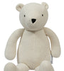 Knitted Soft Toy Ivory Bear