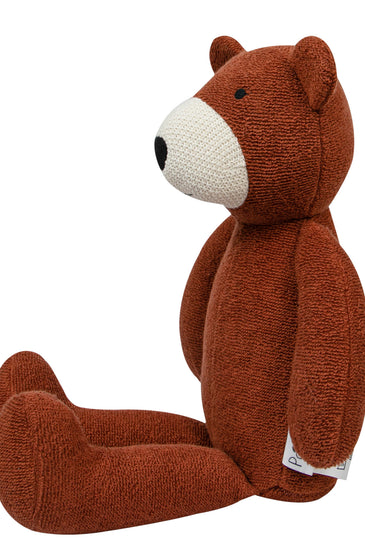 Knitted Soft Toy Brown Bear