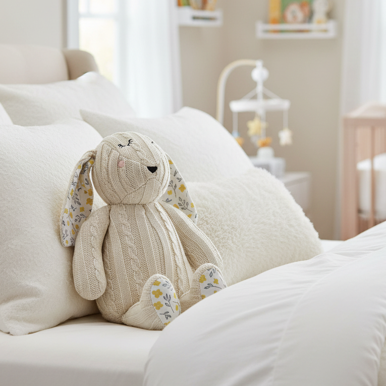 Pomme Cotton Knitted Sleepy Bunny