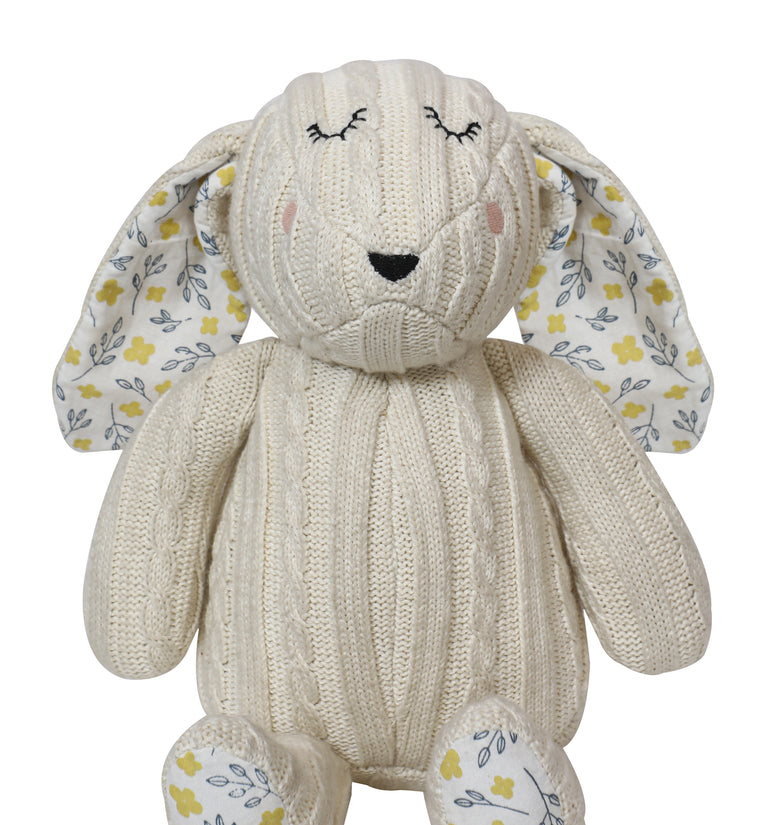 Knitted Bunny Soft Toy