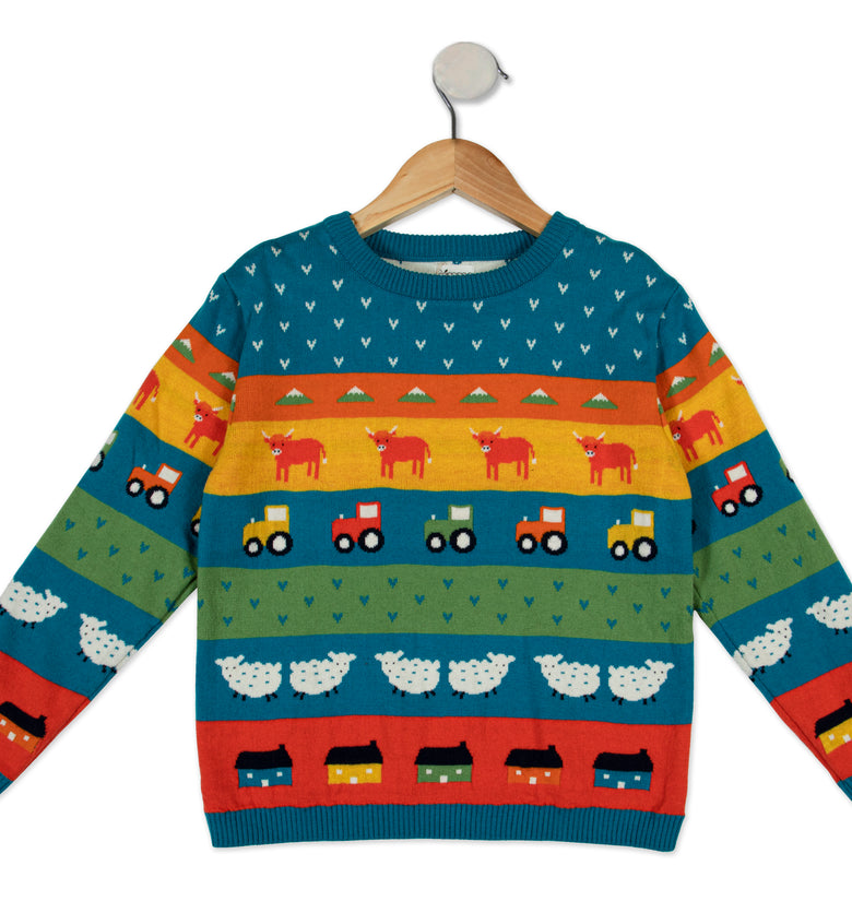 Knitted BABY SWEATER