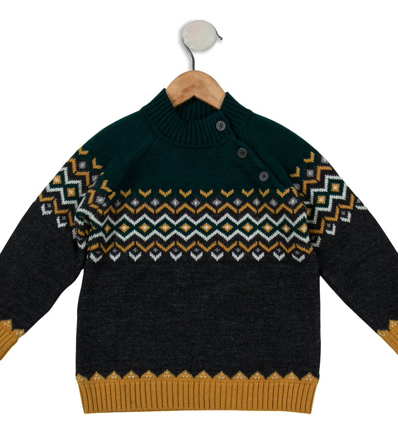Knitted BABY SWEATER