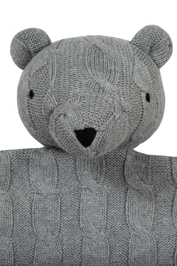 Cotton Knitted Bear Cuddle Cloth