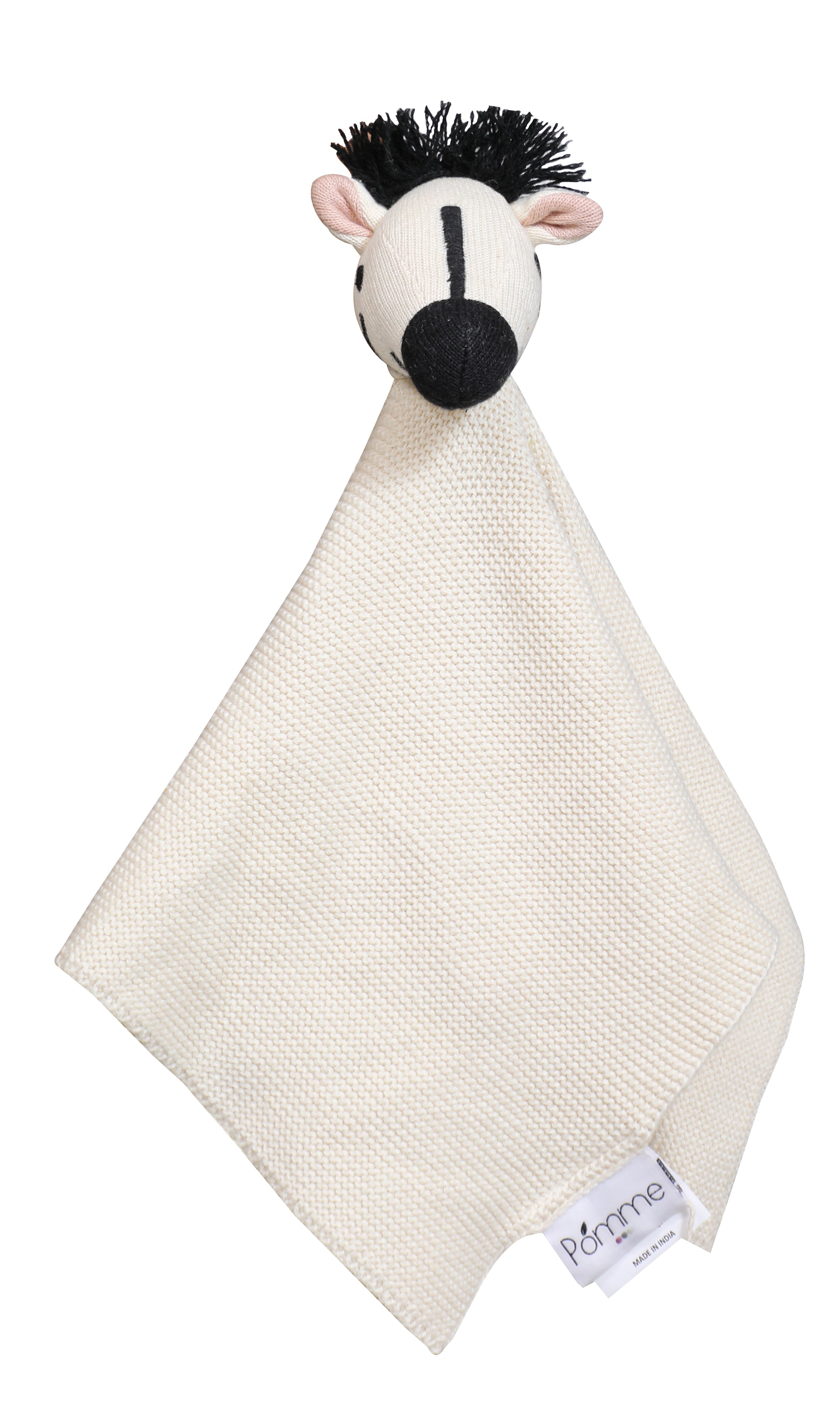 Cotton Knitted Bunny Cuddle Cloth