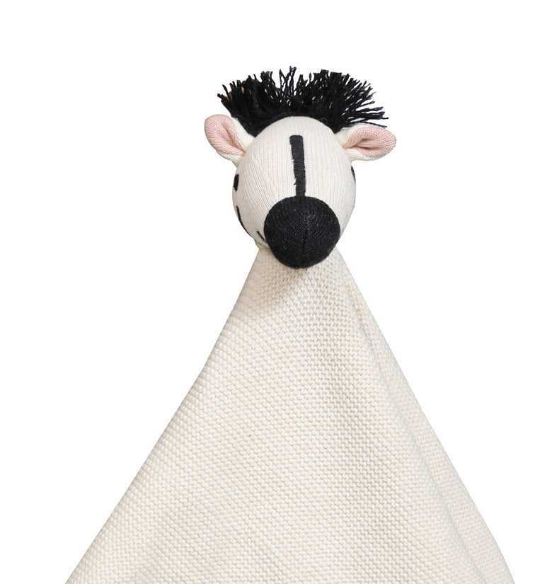 Cotton Knitted Bunny Cuddle Cloth