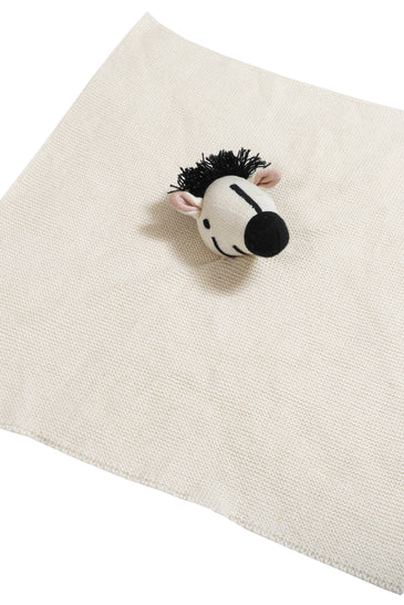 Cotton Knitted Bunny Cuddle Cloth