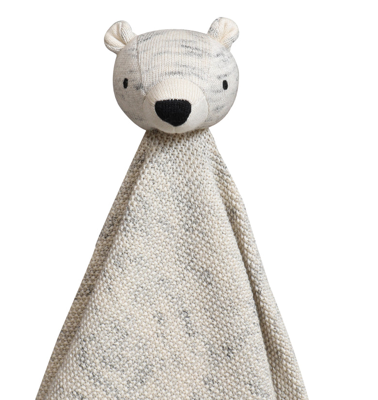 Cotton Knitted Bear Cuddle Cloth