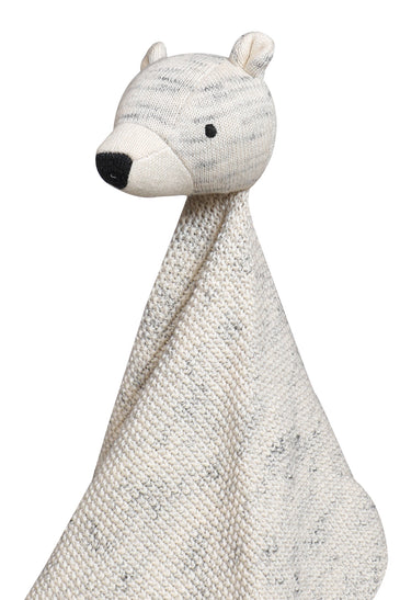 Cotton Knitted Bear Cuddle Cloth