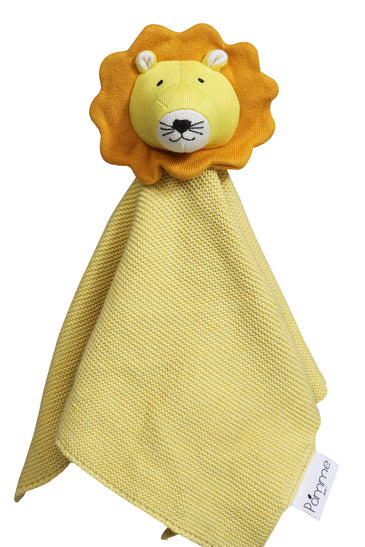 Cotton Knitted Lion Cuddle Cloth