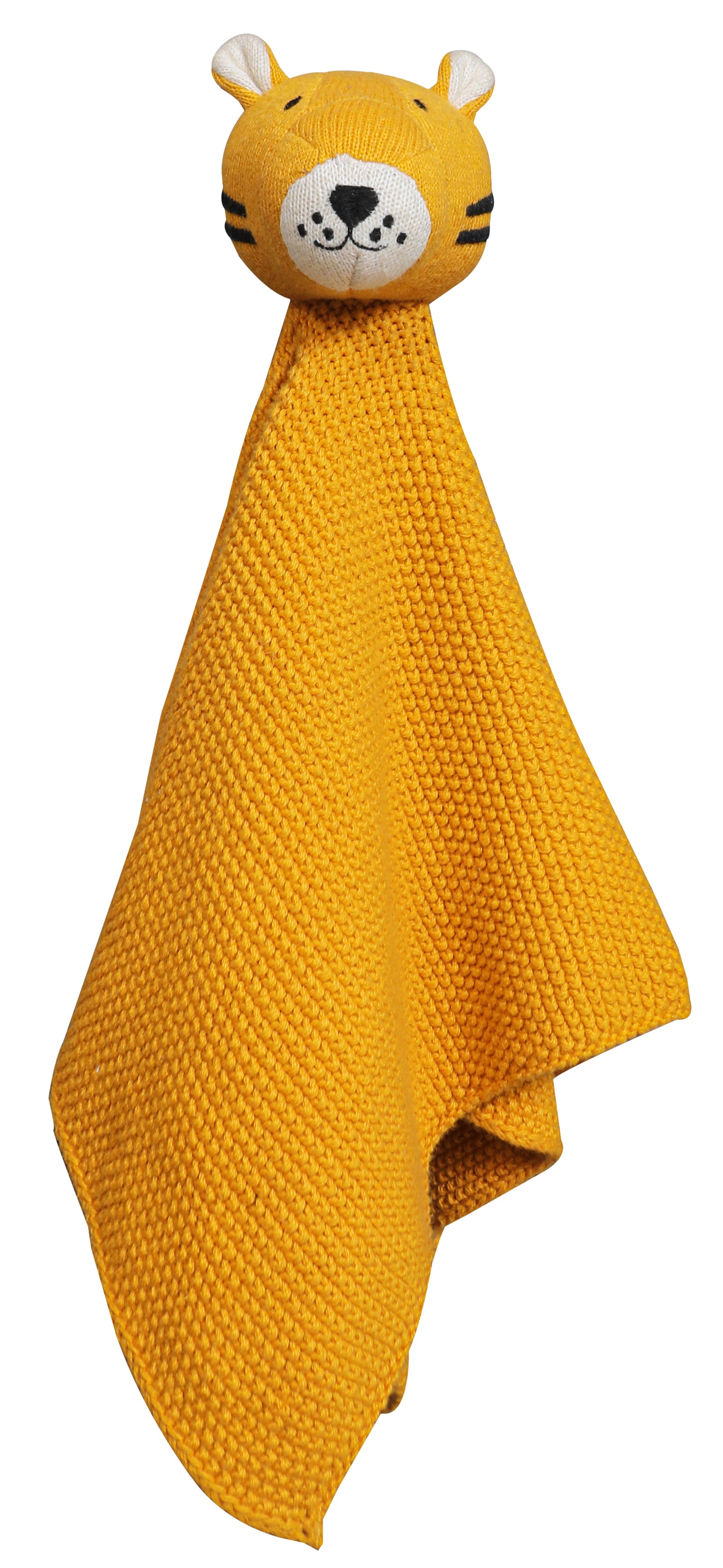 Cotton Knitted Tiger Cuddle Cloth