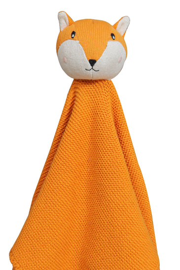 Cotton Knitted Fox Cuddle Cloth