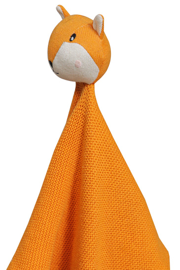 Cotton Knitted Fox Cuddle Cloth