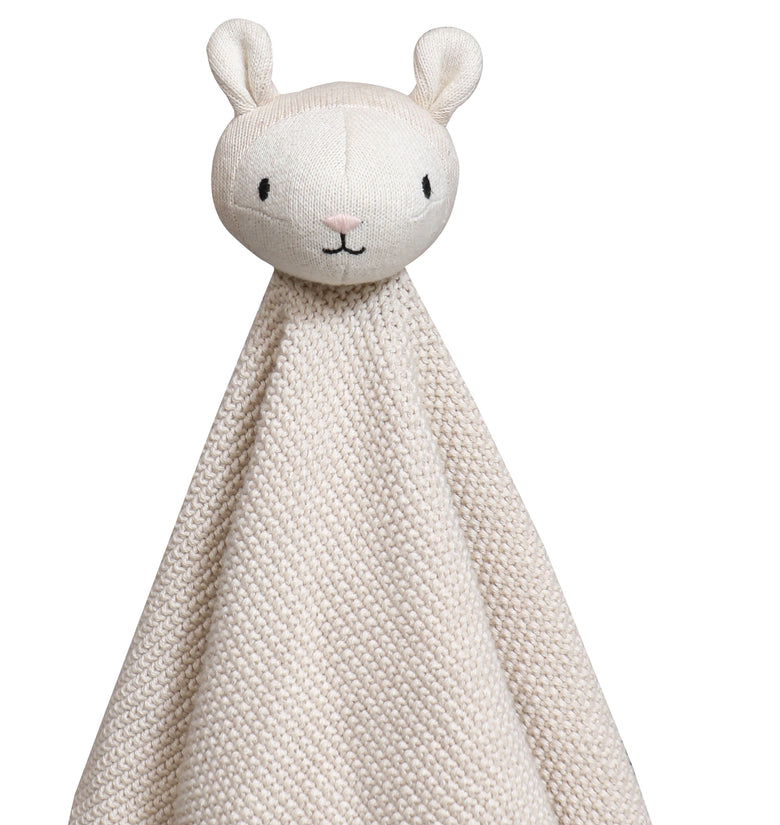 Cotton Knitted Sheep Cuddle Cloth
