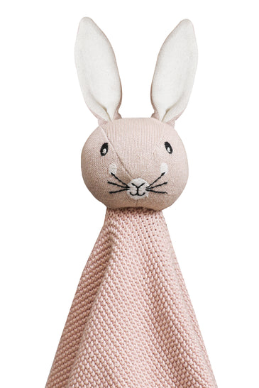 Cotton Knitted Rabbit Cuddle Cloth