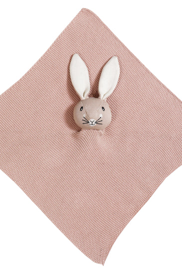 Cotton Knitted Rabbit Cuddle Cloth