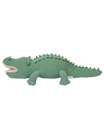 Load image into Gallery viewer, Knitted Soft Toy Green Crocodile
