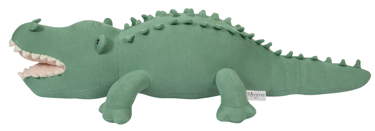 Pomme Soft Knitted Big Crocodile