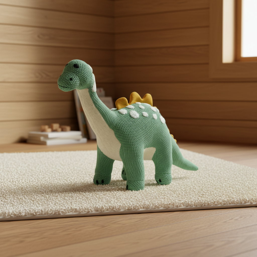 Pomme's Signature Cotton Knitted BIG Dino